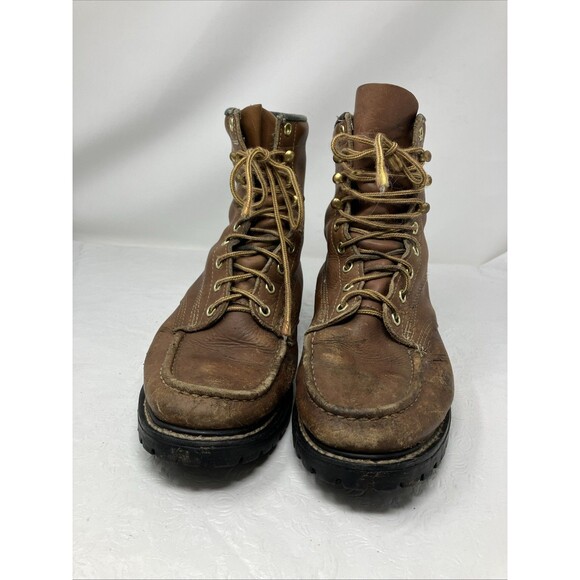Mont Blanc Work Hiking Outdoor Boots Mens 10.5 E Wide Brown Gorpcore VTG Korea main image 7